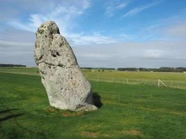 monumento stonehenge em amesbury foto