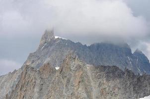 mont blanc no vale dos aosta foto