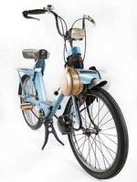 bicicleta motorizada antiga foto