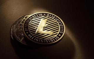 moeda digital criptomoeda litecoin foto