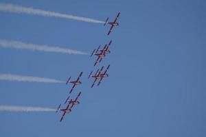 equipe de vôo acrobático snowbirds foto