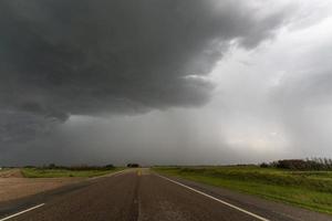 tempestade na pradaria canadá foto