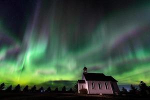 aurora boreal canadá foto