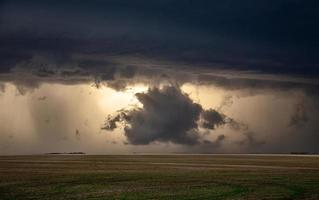 tempestade na pradaria canadá foto