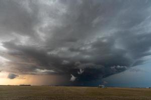 tempestade na pradaria canadá foto