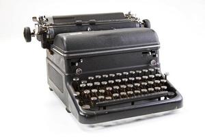máquina de escrever antiga foto