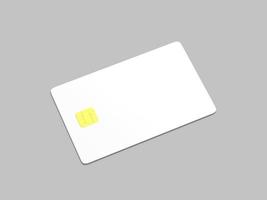 maquete de cartão de crédito foto
