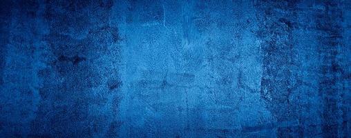 fundo de textura de parede de concreto de cimento abstrato azul escuro foto
