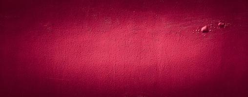 fundo de textura de parede de concreto de cimento abstrato sujo vermelho foto