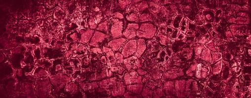 fundo de textura de parede de concreto de cimento abstrato sujo vermelho foto