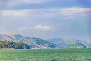 paraíso tropical ilha pulo ru e kawthaung paisagem myanmar birma. foto