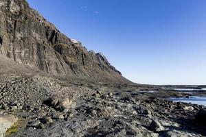 lagoa da geleira de Jokulsarlon, Islândia foto