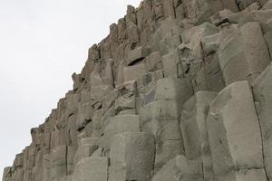 praia de reynisfjara, sul da islândia foto