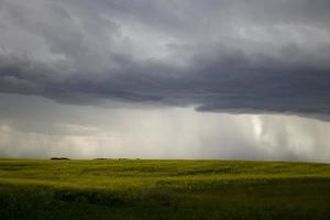 nuvens de tempestade da pradaria foto