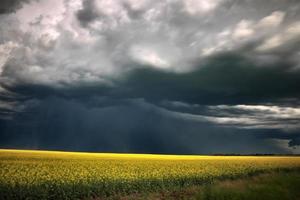 nuvens de tempestade da pradaria foto