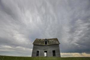 pradaria nuvens de tempestade Canadá foto