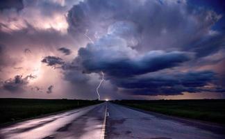 tempestade na pradaria canadá foto