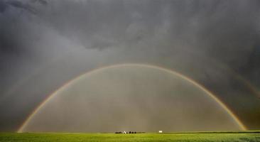 pradaria nuvens de tempestade Canadá foto