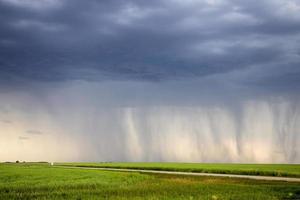 pradaria nuvens de tempestade Canadá foto