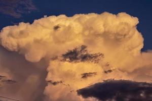 pradaria nuvens de tempestade Canadá foto