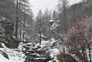 vista de balme, vale aosta foto