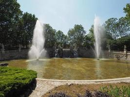 Fontana dei Mesi em Turin foto