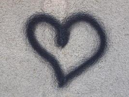 símbolo do coração do amor foto