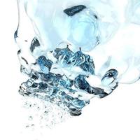 respingos de água 3D foto