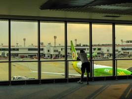 aeroporto don mueang bangkok tailândia15 de novembro de 2016. foto