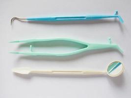 kit de ferramentas para dentista foto