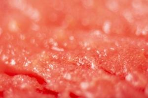 a textura da polpa da melancia em macrofotografia. foto