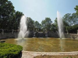 Fontana dei Mesi em Turin foto