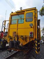 ayutthaya tailândia28 de fevereiro de 2019estação de trem de ayutthaya estação de trem phra nakhon si ayutthaya o edifício foi reconstruído no reinado do rei rama v em 1921. foto