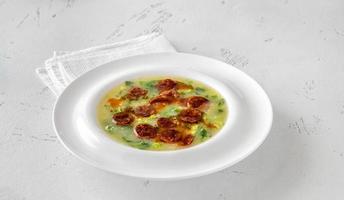 sopa de caldo verde foto