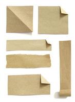 pedaços de fundo de textura de papel rasgado com espaço de cópia para o texto foto
