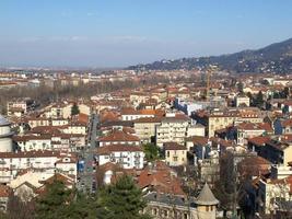 vista aérea de turin foto