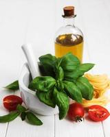 ingredientes alimentares italianos foto