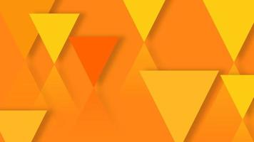 abstrato amarelo e laranja, com padrão de triângulo. fundo de geometria moderna foto