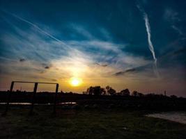 céu noturno ucrânia foto