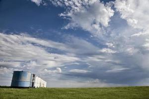 nuvens de tempestade saskatchewan foto