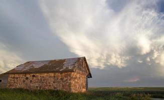 nuvens de tempestade saskatchewan foto