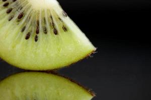 macro de kiwi foto