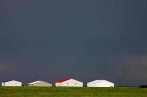 nuvens de tempestade saskatchewan foto