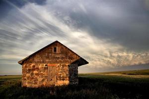 nuvens de tempestade saskatchewan foto