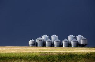 nuvens de tempestade saskatchewan foto