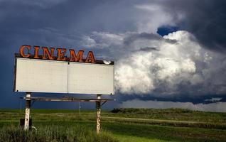 nuvens de tempestade saskatchewan foto