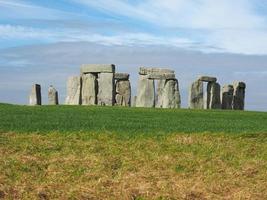 monumento stonehenge em amesbury foto