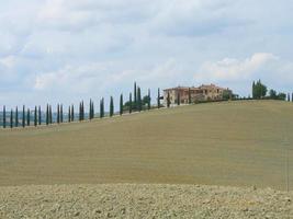 san quirico orcia, toscana, italia foto