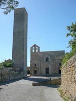 santa maria em castello em tarquinia foto