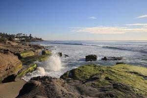 praia windansea em la jolla, san diego foto